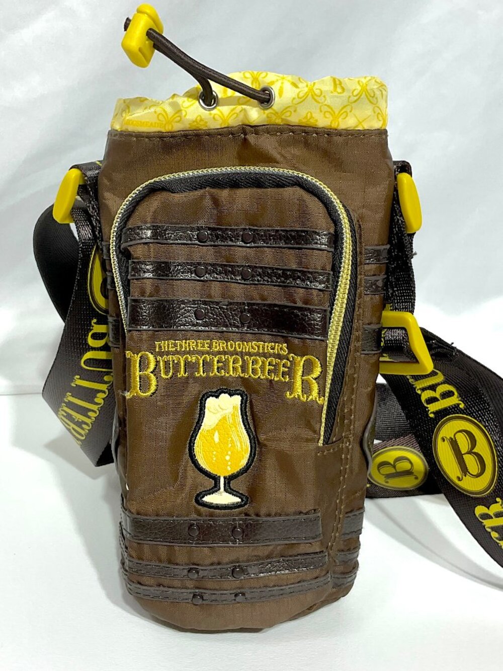 NWT Harry Potter Butterbeer 8" Water Bottle Holder FLY26015 Wizarding World